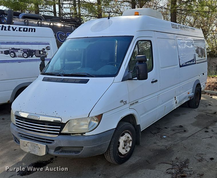 2006 Freightliner  Sprinter 3500 SHC sewer inspection van - OK9835