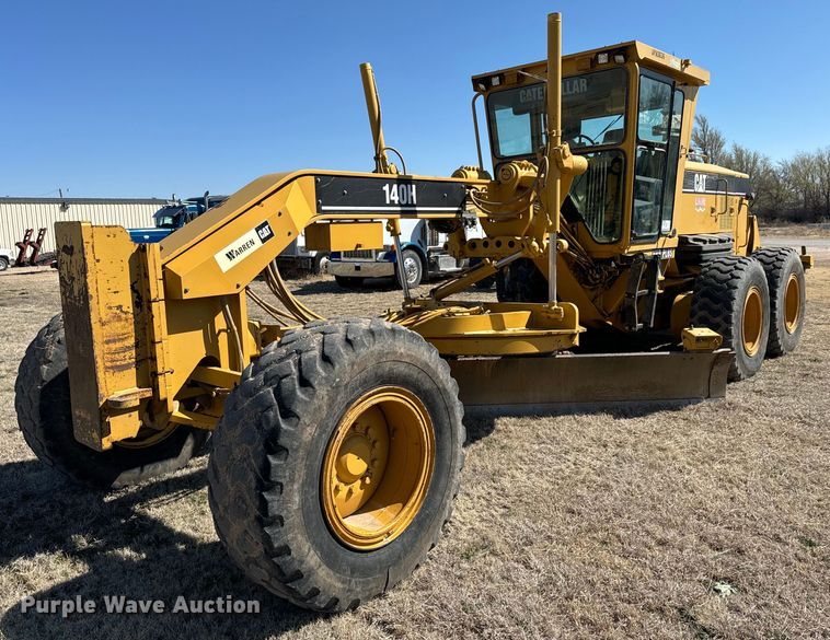 2007 Caterpillar 140H VHP motor grader - DK6802