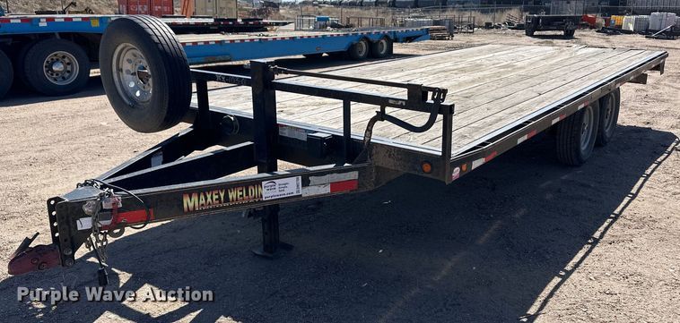 2014 Maxey equipment trailer - DM2708