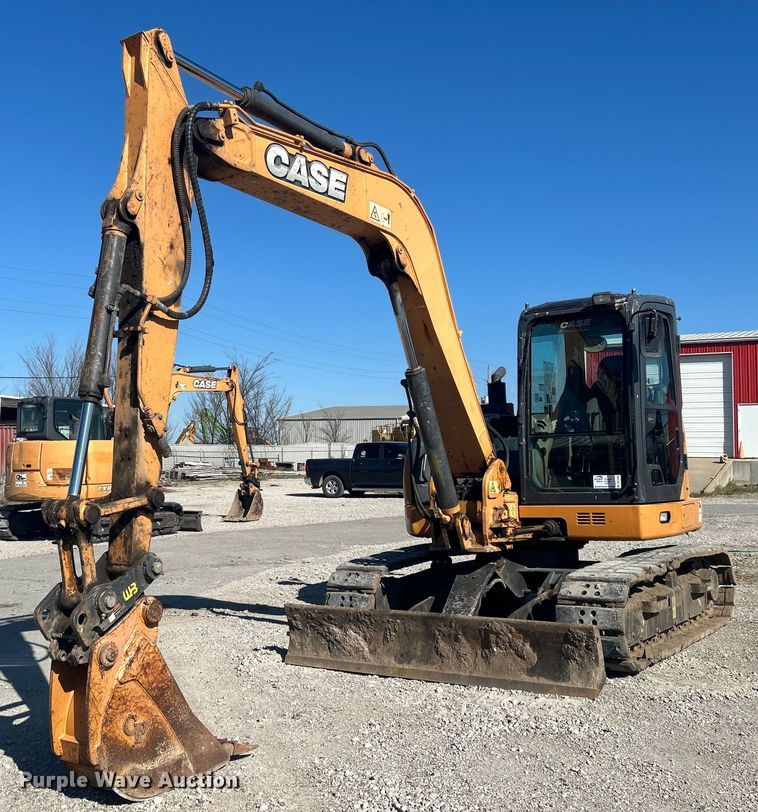 2016 Case CX80C mini excavator - DO1039