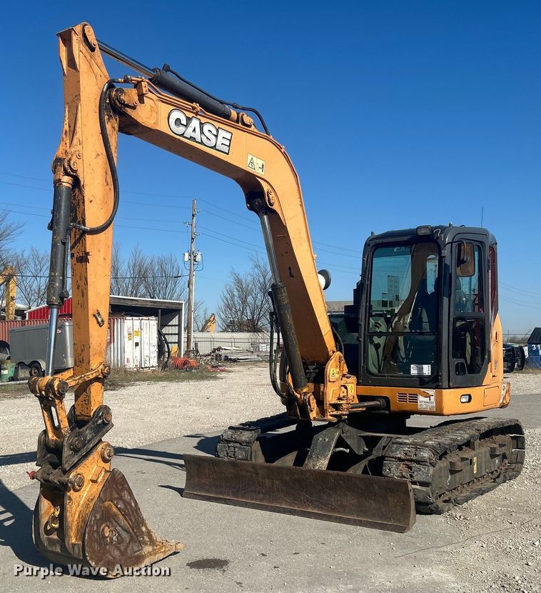 2016 Case CX80C mini excavator - DO1040