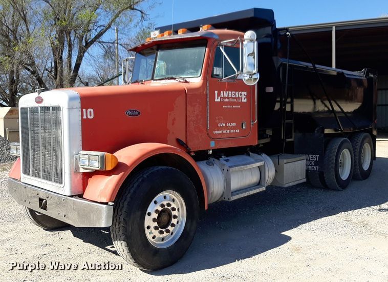 1993 Peterbilt 357 dump truck - DP2718
