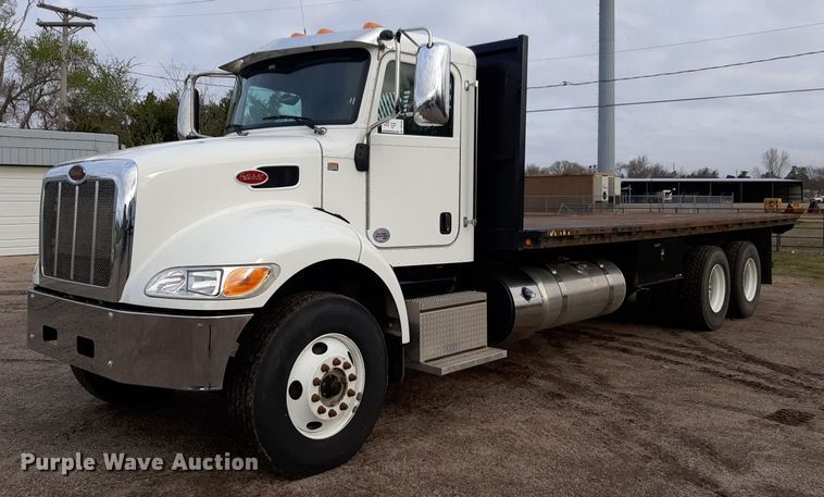 2020 Peterbilt  348 flatbed truck - DP2738