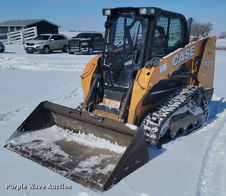 2018 Case  TR270 tracked skid steer loader - DP3487