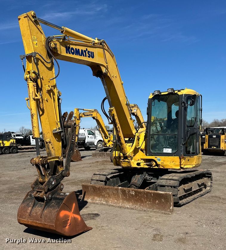 2017 Komatsu  PC88MR-10 mini excavator - DQ6424