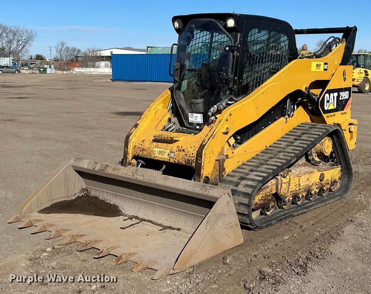 2013 Caterpillar 299D tracked skid steer loader - DQ6426