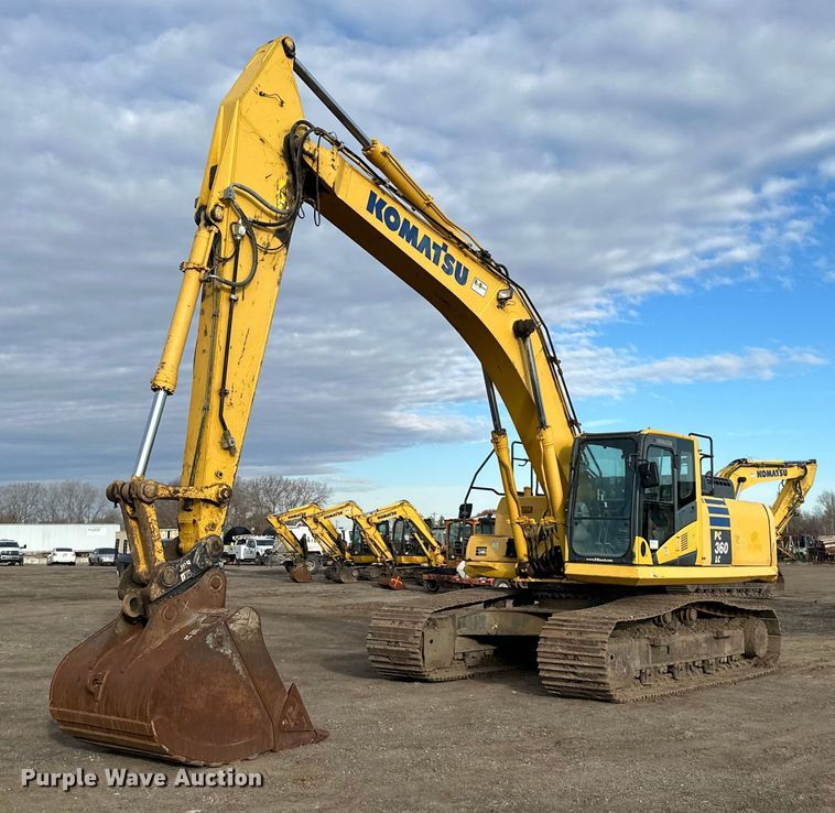 2013 Komatsu PC360LC-10 excavator - DQ6428