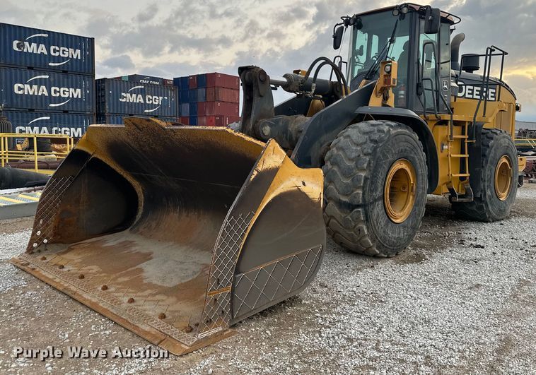 2017 John Deere 824K II wheel loader - DQ6457