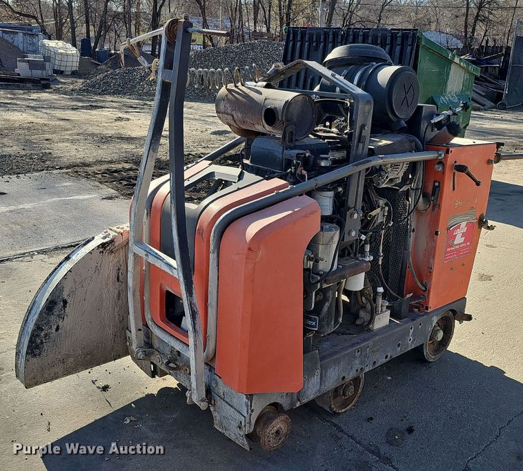 Husqvarna FS6600D concrete saw - DQ8585