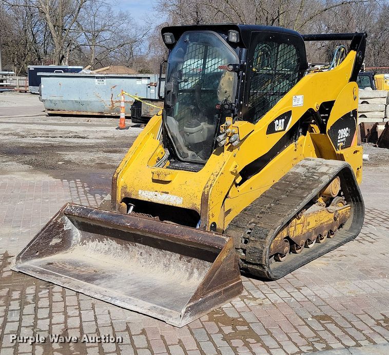 2013 Caterpillar 289C2 tracked skid steer loader - DR7906