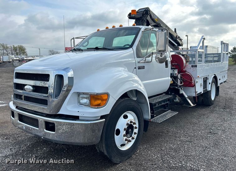2007 Ford F650 Super Duty utility / service truck - EG1330