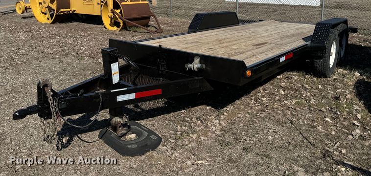 2004 Titan tilt deck equipment trailer - EH5338