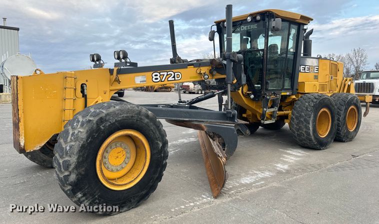2008 John Deere 872D motor grader - EH6608