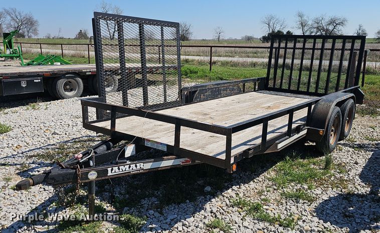 2015 Lamar UT1607 utility trailer - EJ6210