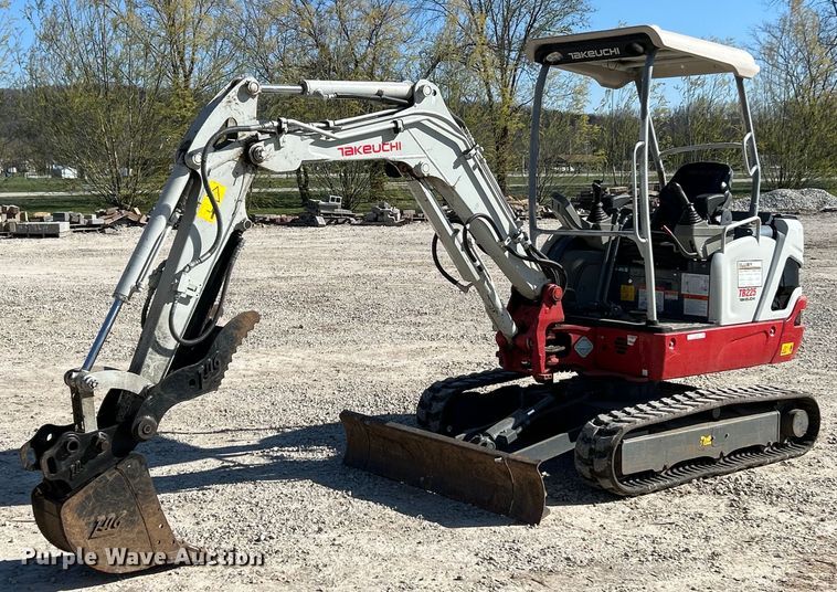 2021 Takeuchi TB225 mini excavator - EK4338
