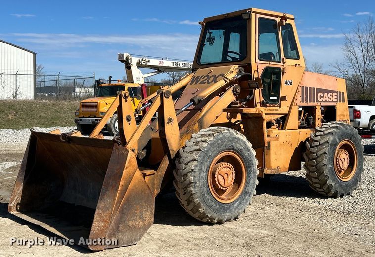 Case W20C wheel loader - EK4344