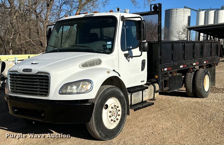 2008 Freightliner Business Class M2 dump flatbed truck - NJ9492