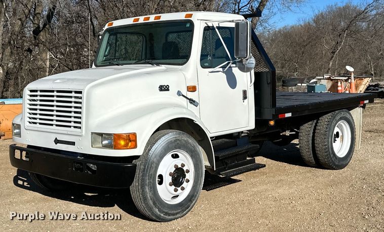 1997 International 4700 dump flatbed truck - NJ9493