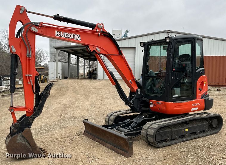 2018 Kubota KX057-4 mini excavator - OE9004