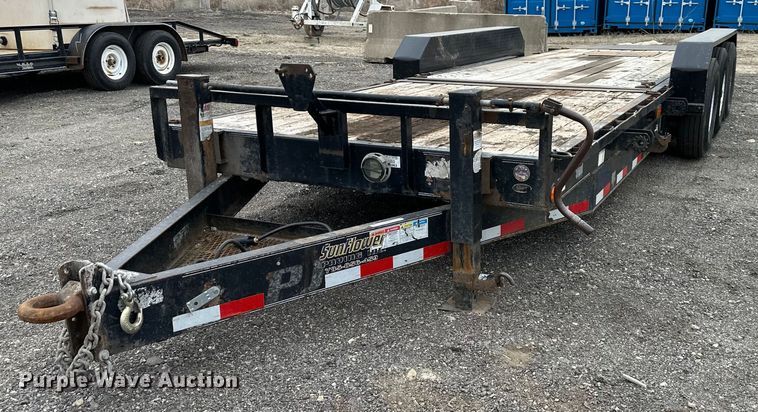2016 PJ tilt deck equipment trailer - OF9341