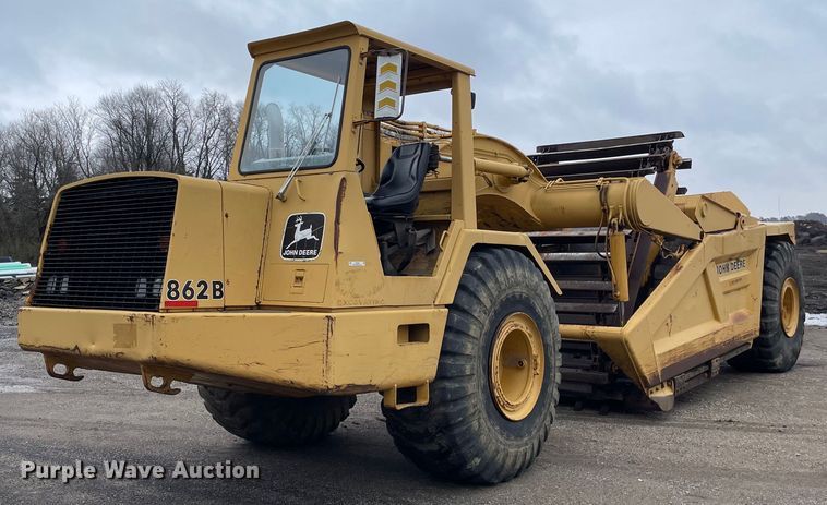 1990 John Deere  862B elevating scraper - OG9861