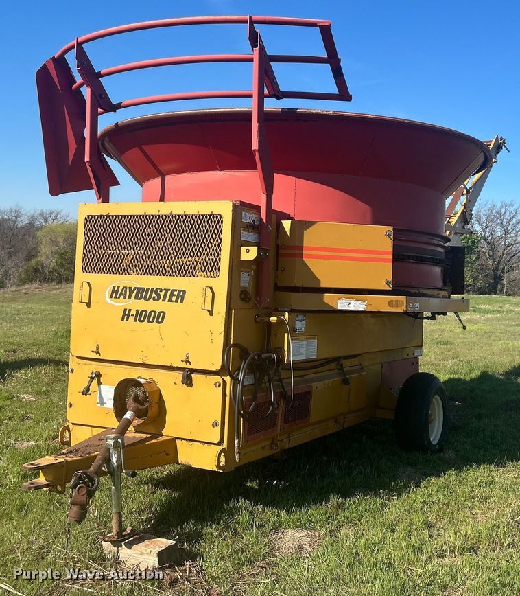 Haybuster H1000 bale processor - DO1068