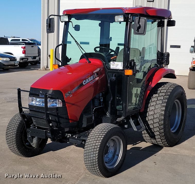 2015 Case  55C MFWD tractor - DP3488