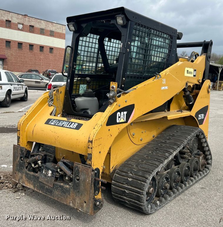 2010 Caterpillar 257B Series II tracked skid steer loader - EG0293