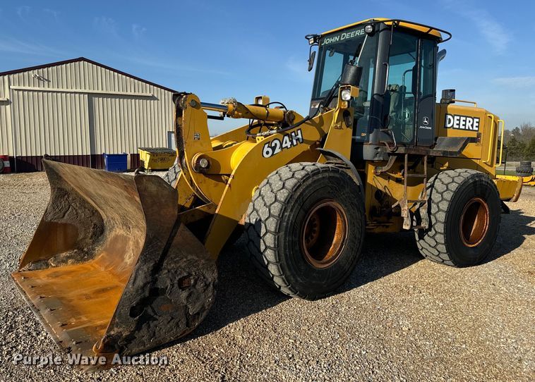 2003 John Deere 624H wheel loader - EH6640