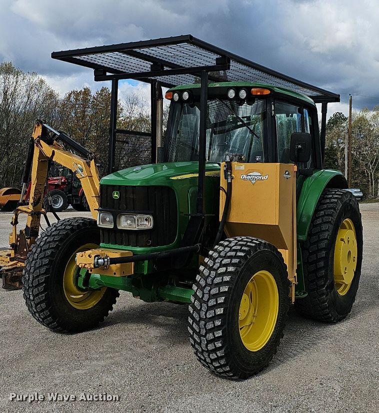 2002 John Deere 6420 MFWD tractor - EJ6245