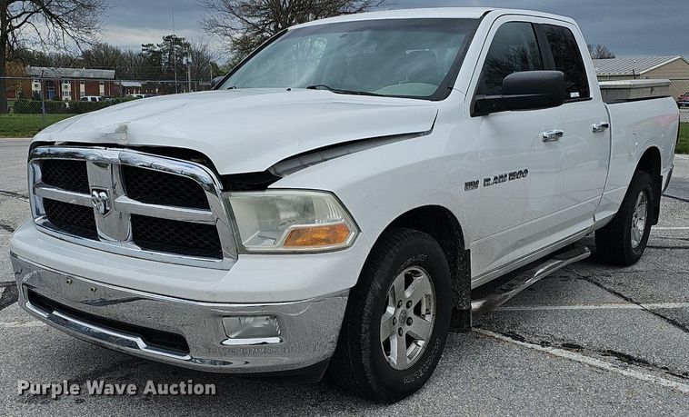 2012 Dodge Ram 1500 SLT Quad Cab pickup truck - EJ6248