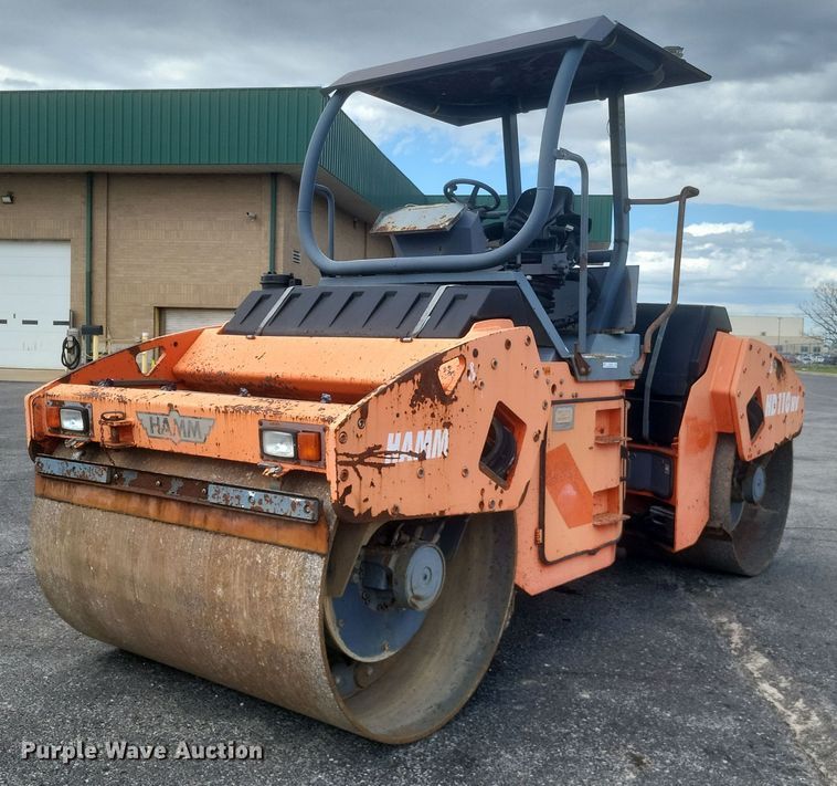 2004 Hamm HD110HV double drum vibratory roller - EJ7864