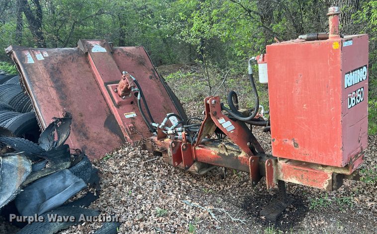 Rhino DB150 side boom rotary mower - JS9967