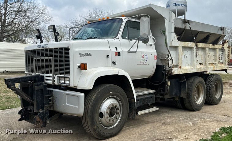 1988 GMC C7000 dump truck - ND9117