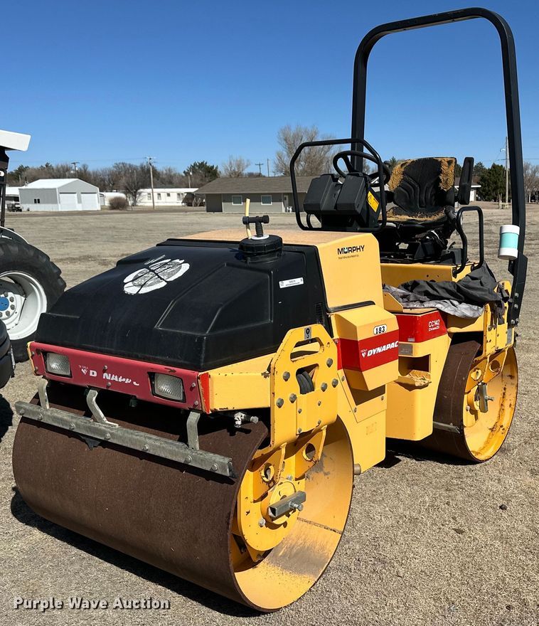 1999 Dynapac CC142 double drum vibratory roller - OI9319
