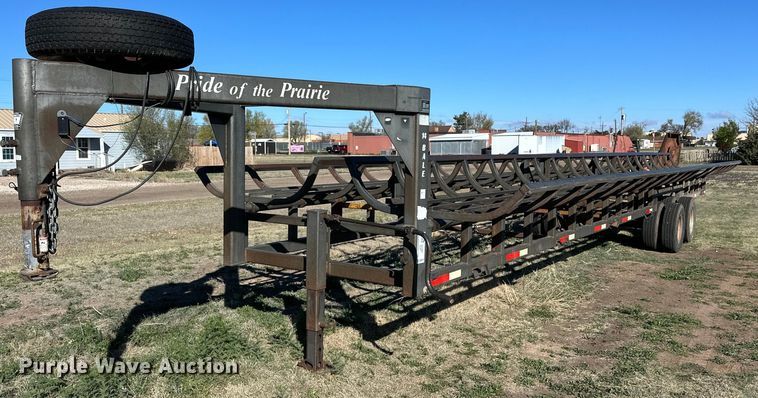 2007 Cliffs Welding hay bale trailer - DK6516