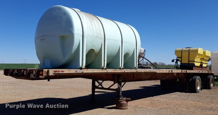 1992 Trailmobile F81T-5JA flatbed trailer - DP2788