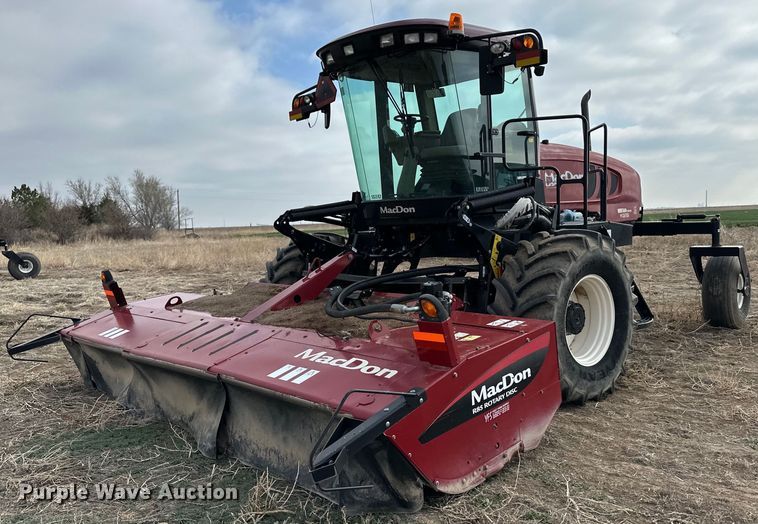 MacDon Windrower Self Propelled For Sale | Purple Wave Auction