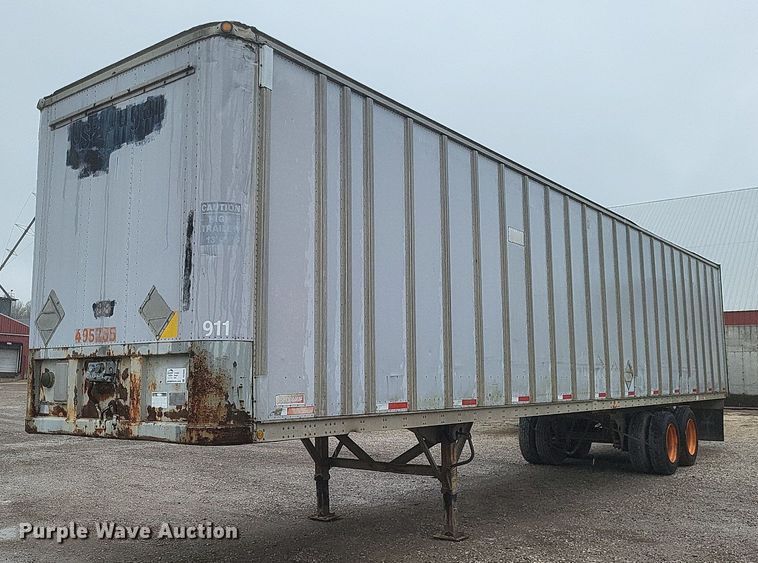1988 Fruehauf  FC-9-F2-48W1.5 dry van trailer - DO4890
