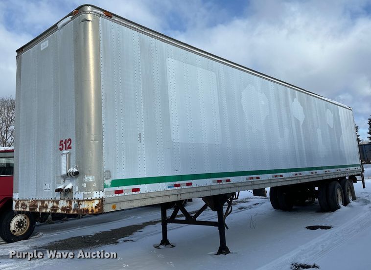 1984 Budd dry van trailer - DQ0618
