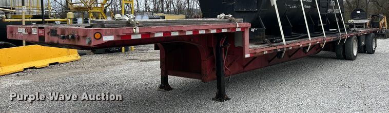 2000 Great Dane drop deck equipment trailer - EK4389
