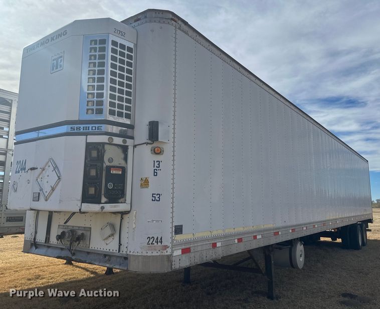 1995 Trailmobile refrigerated van trailer - EK9796