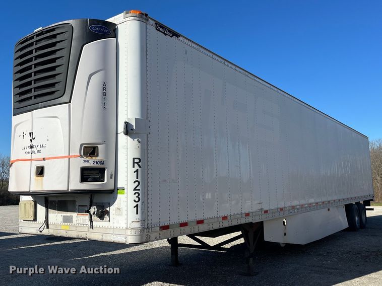 2012 Great Dane SUP-1114-31053 refrigerated van trailer - LD9371