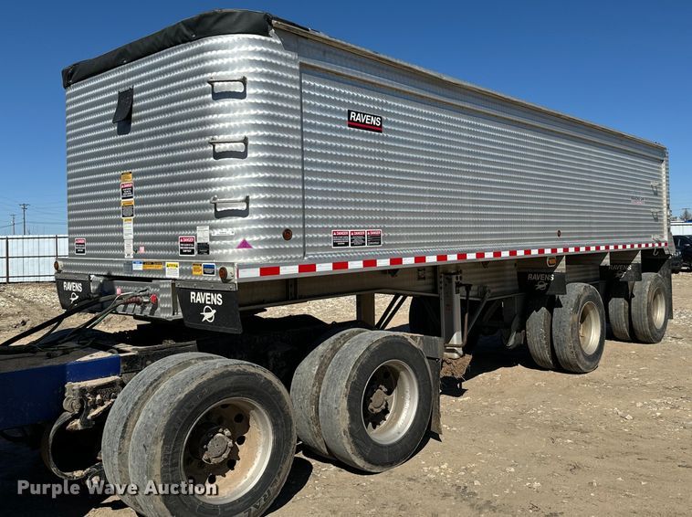 2021 Kruze Ravens RFA-28-DW-AF end dump trailer - NU9419