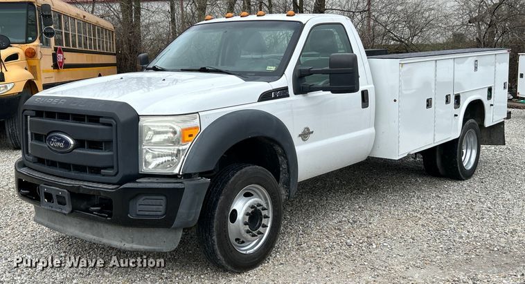 2012 Ford F450 XL Super Duty utility / service truck - EK4257