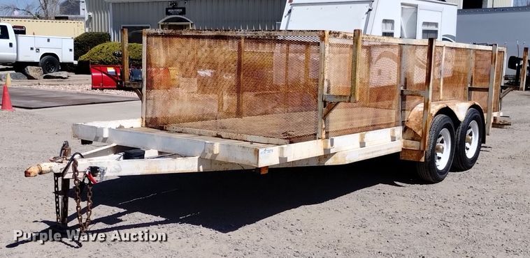 1993 Big T utility trailer - EO9963