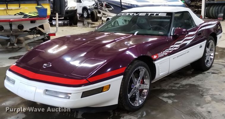 1995 Chevrolet  Corvette 79th Indianapolis 500 Edition convertible - LN9953