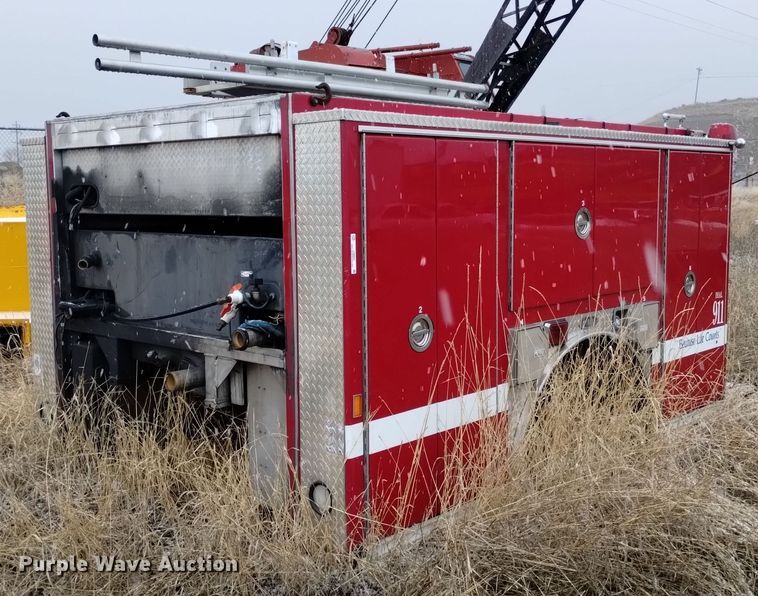 E One firetruck bed - LN9962
