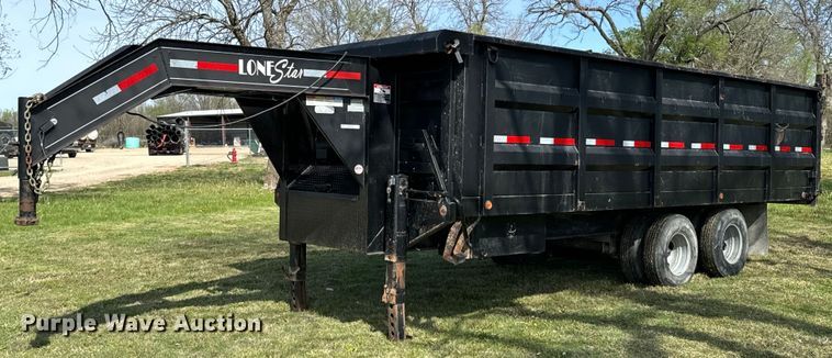 2018 Lone Star  dump trailer - ND9188