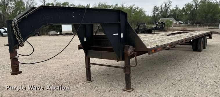 1997 Shop built  equipment trailer - NH9166